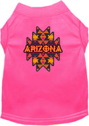 Pet Dog & Cat Screen Printed Shirt, "Arizona Navajo Tribal"