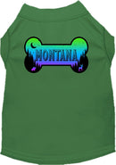 Pet Dog & Cat Screen Printed Shirt for Small to Medium Pets (Sizes XS-XL), "Montana Mountain Shades"