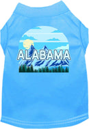 Pet Dog & Cat Screen Printed Shirt for Small to Medium Pets (Sizes XS-XL), "Alabama Trailblazer"