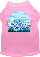 Pet Dog & Cat Screen Printed Shirt for Medium to Large Pets (Sizes 2XL-6XL), "Montana Trailblazer"