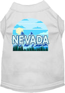 Pet Dog & Cat Screen Printed Shirt for Small to Medium Pets (Sizes XS-XL), "Nevada Trailblazer"