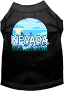 Pet Dog & Cat Screen Printed Shirt for Medium to Large Pets (Sizes 2XL-6XL), "Nevada Trailblazer"