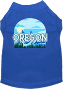 Pet Dog & Cat Screen Printed Shirt for Small to Medium Pets (Sizes XS-XL), "Oregon Trailblazer"