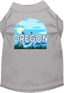 Pet Dog & Cat Screen Printed Shirt for Medium to Large Pets (Sizes 2XL-6XL), "Oregon Trailblazer"