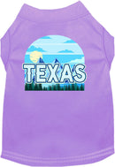 Pet Dog & Cat Screen Printed Shirt for Small to Medium Pets (Sizes XS-XL), "Texas Trailblazer"