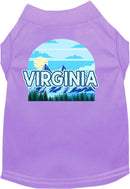 Pet Dog & Cat Screen Printed Shirt for Medium to Large Pets (Sizes 2XL-6XL), "Virginia Trailblazer"
