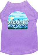 Pet Dog & Cat Screen Printed Shirt for Small to Medium Pets (Sizes XS-XL), "Vermont Trailblazer"