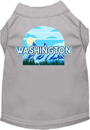 Pet Dog & Cat Screen Printed Shirt for Small to Medium Pets (Sizes XS-XL), "Washington Trailblazer"