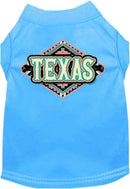 Pet Dog & Cat Screen Printed Shirt for Medium to Large Pets (Sizes 2XL-6XL), "Texas Peach Aztec"