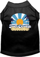 Pet Dog & Cat Screen Printed Shirt for Small to Medium Pets (Sizes XS-XL), "South Carolina Coast"