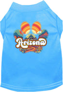 Pet Dog & Cat Screen Printed Shirt for Medium to Large Pets (Sizes 2XL-6XL), "Arizona Groovy Summit"