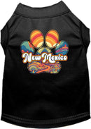 Pet Dog & Cat Screen Printed Shirt for Medium to Large Pets (Sizes 2XL-6XL), "New Mexico Groovy Summit"