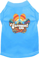 Pet Dog & Cat Screen Printed Shirt for Small to Medium Pets (Sizes XS-XL), "Vermont Groovy Summit"