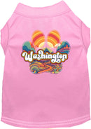 Pet Dog & Cat Screen Printed Shirt for Small to Medium Pets (Sizes XS-XL), "Washington Groovy Summit"