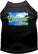 Pet Dog & Cat Screen Printed Shirt for Medium to Large Pets (Sizes 2XL-6XL), "Vermont Summer"