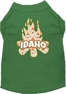 Pet Dog & Cat Screen Printed Shirt for Small to Medium Pets (Sizes XS-XL), "Idaho Around The Campfire"