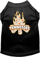 Pet Dog & Cat Screen Printed Shirt for Medium to Large Pets (Sizes 2XL-6XL), "Tennessee Around The Campfire"