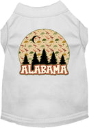 Pet Dog & Cat Screen Printed Shirt for Medium to Large Pets (Sizes 2XL-6XL), "Alabama Under The Stars"