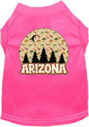 Pet Dog & Cat Screen Printed Shirt for Medium to Large Pets (Sizes 2XL-6XL), "Arizona Under The Stars"