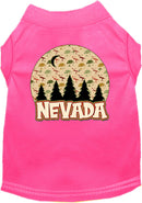 Pet Dog & Cat Screen Printed Shirt for Small to Medium Pets (Sizes XS-XL), "Nevada Under The Stars"