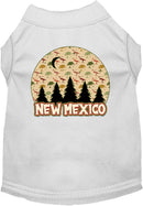 Pet Dog & Cat Screen Printed Shirt for Medium to Large Pets (Sizes 2XL-6XL), "New Mexico Under The Stars"