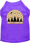 Pet Dog & Cat Screen Printed Shirt for Medium to Large Pets (Sizes 2XL-6XL), "North Carolina Under The Stars"