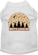 Pet Dog & Cat Screen Printed Shirt for Medium to Large Pets (Sizes 2XL-6XL), "North Carolina Under The Stars"