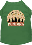 Pet Dog & Cat Screen Printed Shirt for Medium to Large Pets (Sizes 2XL-6XL), "Montana Under The Stars"