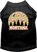 Pet Dog & Cat Screen Printed Shirt for Medium to Large Pets (Sizes 2XL-6XL), "Montana Under The Stars"