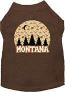 Pet Dog & Cat Screen Printed Shirt for Small to Medium Pets (Sizes XS-XL), "Montana Under The Stars"