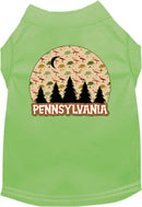 Pet Dog & Cat Screen Printed Shirt for Small to Medium Pets (Sizes XS-XL), "Pennsylvania Under The Stars"