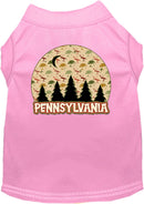 Pet Dog & Cat Screen Printed Shirt for Small to Medium Pets (Sizes XS-XL), "Pennsylvania Under The Stars"