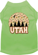 Pet Dog & Cat Screen Printed Shirt for Small to Medium Pets (Sizes XS-XL), "Utah Under The Stars"