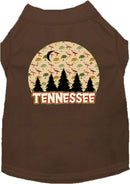 Pet Dog & Cat Screen Printed Shirt for Medium to Large Pets (Sizes 2XL-6XL), "Tennessee Under The Stars"