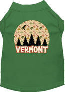 Pet Dog & Cat Screen Printed Shirt for Medium to Large Pets (Sizes 2XL-6XL), "Vermont Under The Stars"