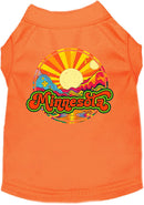 Pet Dog & Cat Screen Printed Shirt for Medium to Large Pets (Sizes 2XL-6XL), "Minnesota Mellow Mountain"