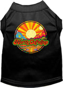 Pet Dog & Cat Screen Printed Shirt for Small to Medium Pets (Sizes XS-XL), "North Carolina Mellow Mountain"