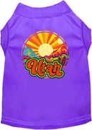 Pet Dog & Cat Screen Printed Shirt for Medium to Large Pets (Sizes 2XL-6XL), "Utah Mellow Mountain"