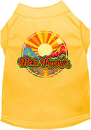 Pet Dog & Cat Screen Printed Shirt for Small to Medium Pets (Sizes XS-XL), "West Virginia Mellow Mountain"