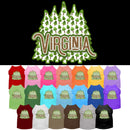 Pet Dog & Cat Screen Printed Shirt for Small to Medium Pets (Sizes XS-XL), "Virginia Woodland Trees"