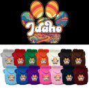 Pet Dog & Cat Screen Printed Hoodie for Medium to Large Pets (Sizes 2XL-6XL), "Idaho Groovy Summit"