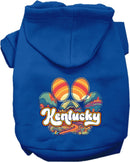 Pet Dog & Cat Screen Printed Hoodie for Small to Medium Pets (Sizes XS-XL), "Kentucky Groovy Summit"