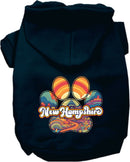 Pet Dog & Cat Screen Printed Hoodie for Medium to Large Pets (Sizes 2XL-6XL), "New Hampshire Groovy Summit"