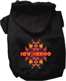 Pet Dog & Cat Screen Printed Hoodie for Small to Medium Pets (Sizes XS-XL), "New Mexico Navajo Tribal"