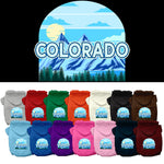 Pet Dog & Cat Screen Printed Hoodie for Medium to Large Pets (Sizes 2XL-6XL), "Colorado Trailblazer"