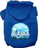 Pet Dog & Cat Screen Printed Hoodie for Medium to Large Pets (Sizes 2XL-6XL), "Alaska Trailblazer"