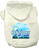 Pet Dog & Cat Screen Printed Hoodie for Medium to Large Pets (Sizes 2XL-6XL), "Kentucky Trailblazer"