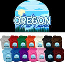 Pet Dog & Cat Screen Printed Hoodie for Medium to Large Pets (Sizes 2XL-6XL), "Oregon Trailblazer"