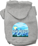 Pet Dog & Cat Screen Printed Hoodie for Medium to Large Pets (Sizes 2XL-6XL), "New Mexico Trailblazer"