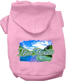 Pet Dog & Cat Screen Printed Hoodie for Small to Medium Pets (Sizes XS-XL), "New Mexico Summer"